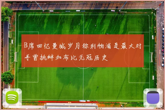 B席回忆曼城岁月称利物浦是最大对手曾挑衅加布比无冠历史