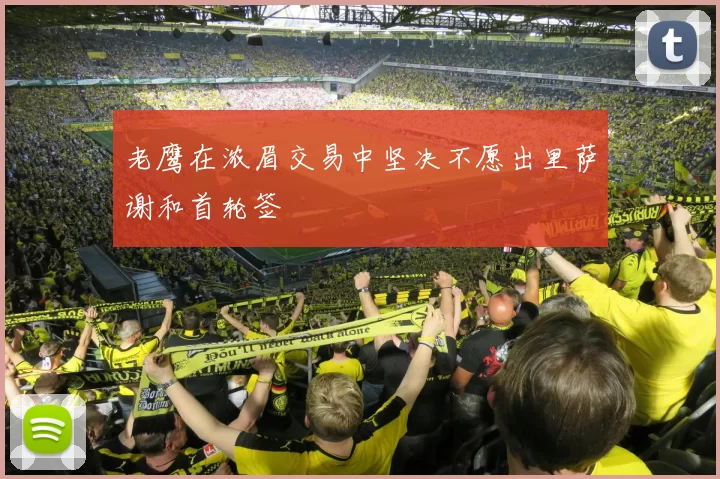 老鹰在浓眉交易中坚决不愿出里萨谢和首轮签
